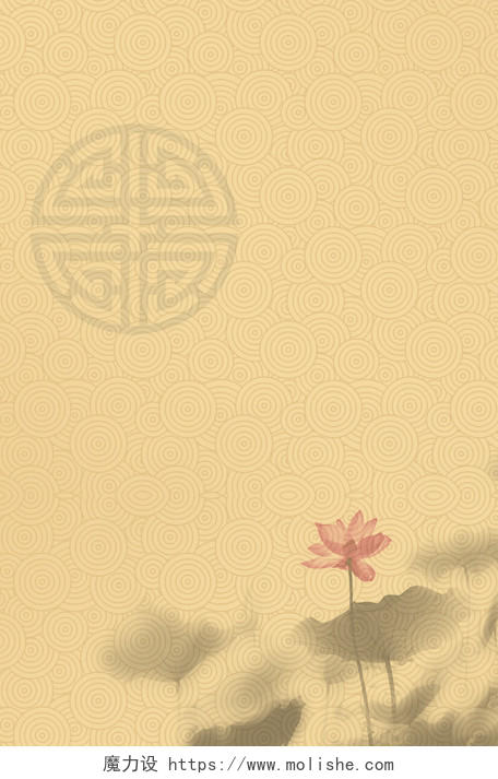 中式绘画海报背景